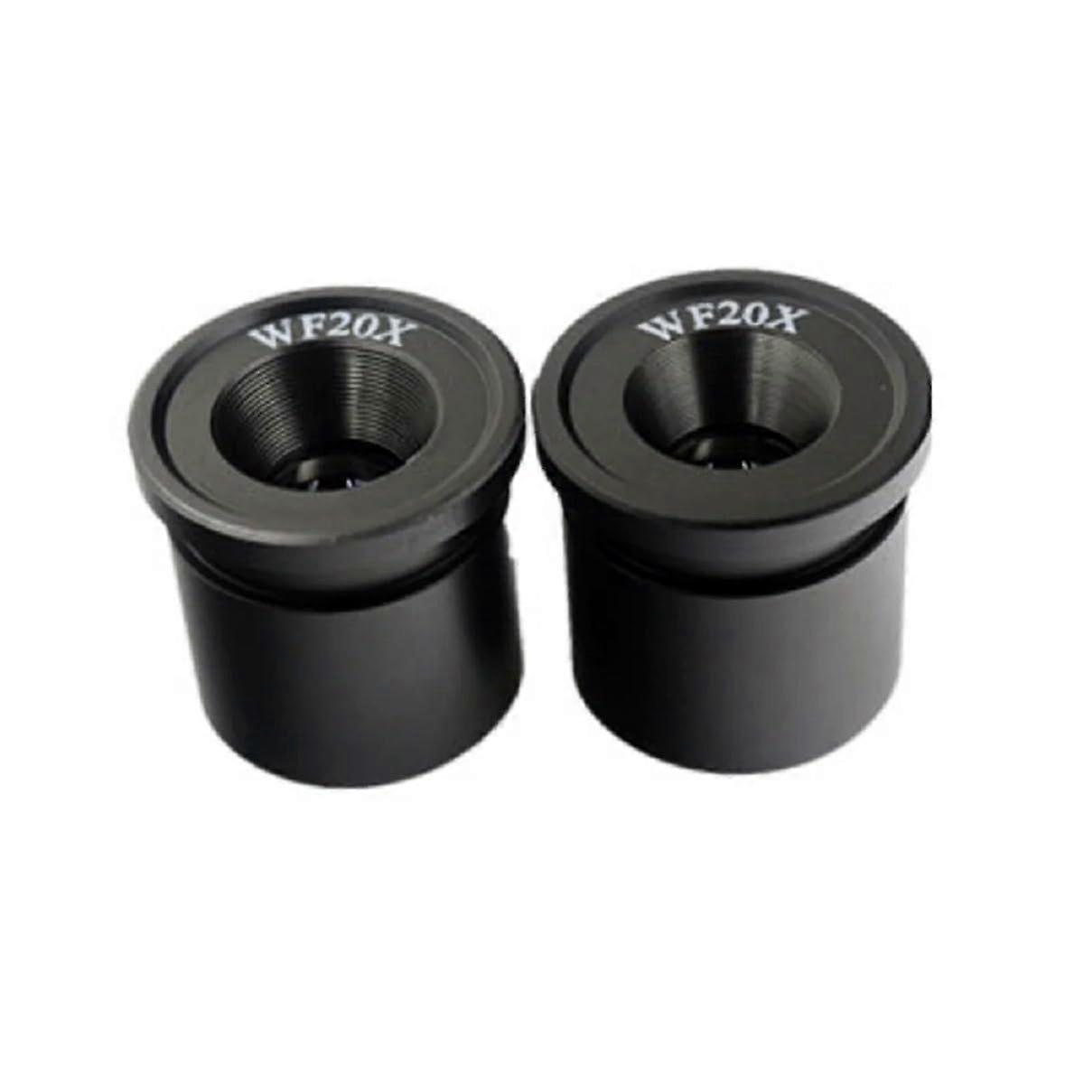 20X WF Microscope Eyepieces Pair 30.5mm for Stereo Microscope with  Magnification and Durable Optics