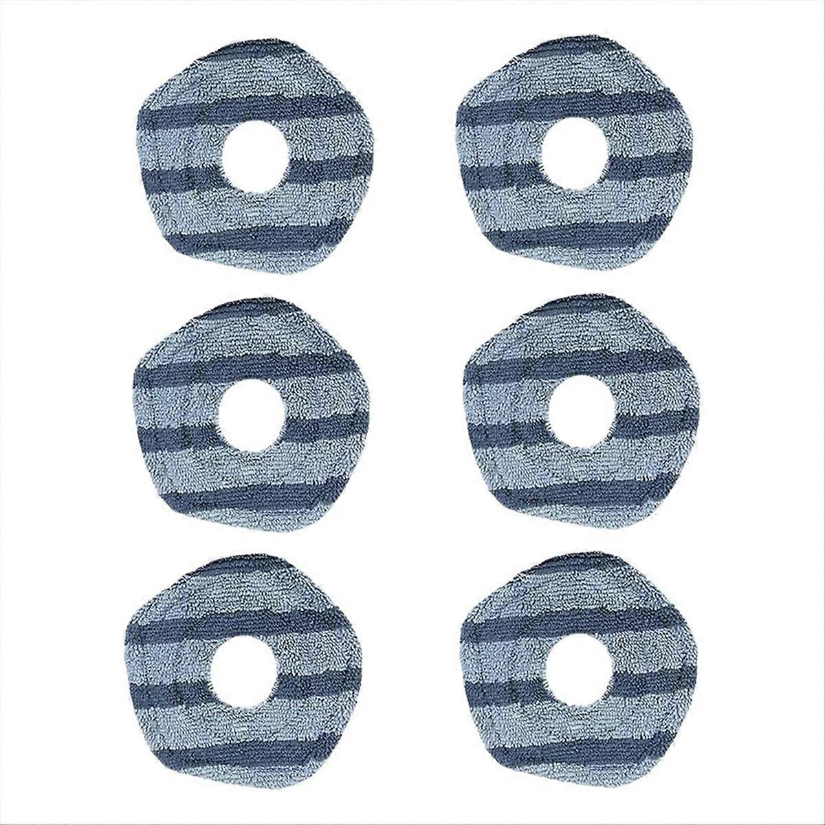 6 PCS Mop Pads for Eufy X10 Pro Omni Robot Vacuum