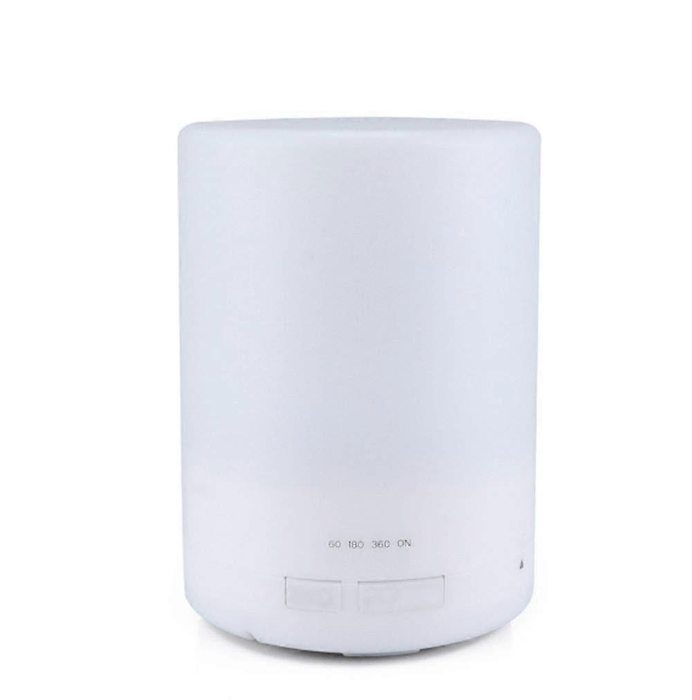 300ml Essential Oil Diffuser with LED Lights, USB Powered Aromatherapy Humidifier, Wood Grain Finish