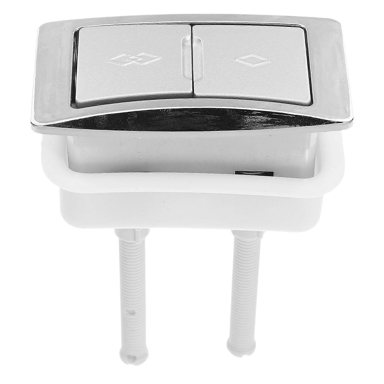 Toilet Tank Flushing Button Flushing Replacement Dual Button Toilet Flushing Button