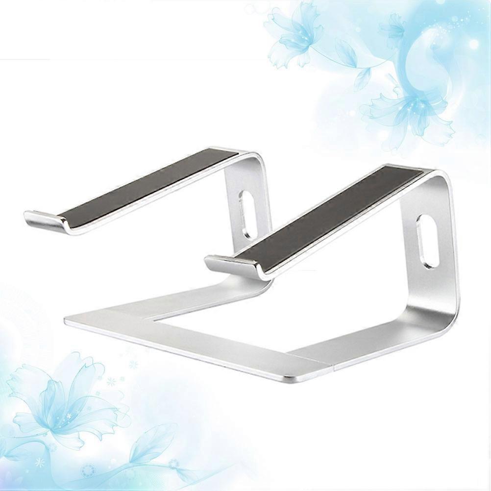 Silver Ventilated Laptop Stand Cooling Bracket for Laptop Use Portable