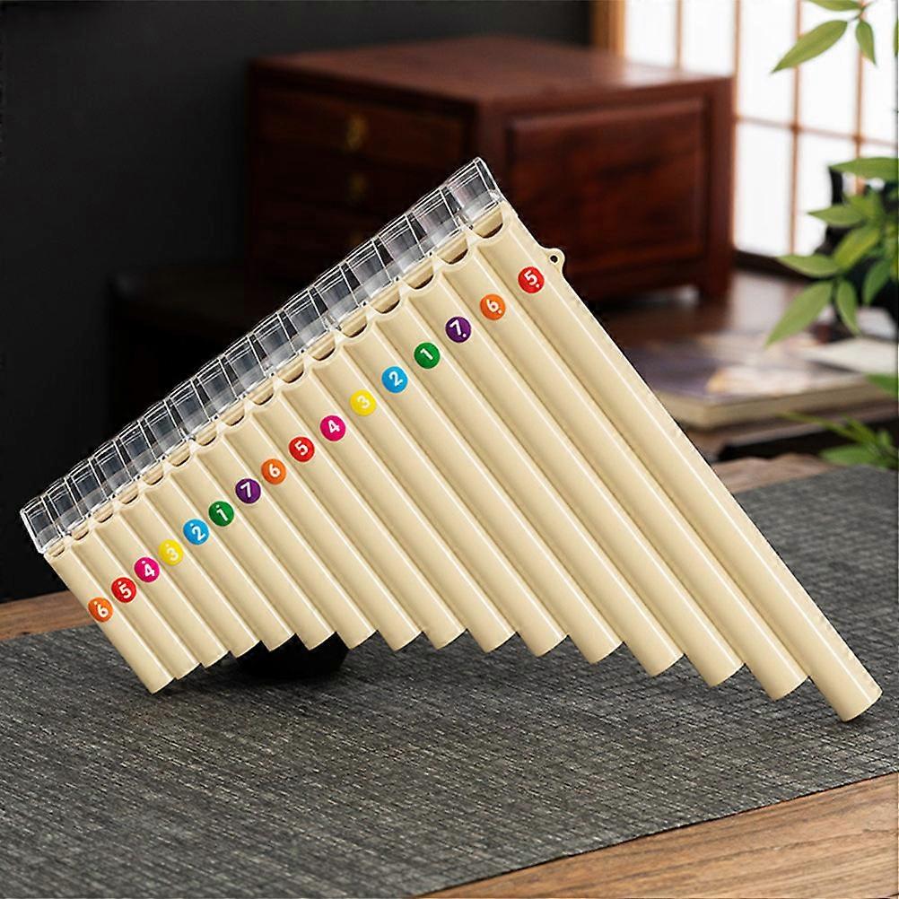 8Pcs Pan Flute Note Stickers for Scale Practice Assorted Color Music Stickers