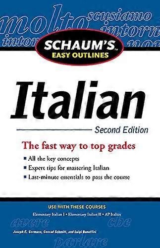 Schaums contours facile italienne