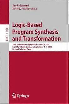 Logic-based Program Synthesis And Transformation 28th International Symposium - Springer Nature B.V