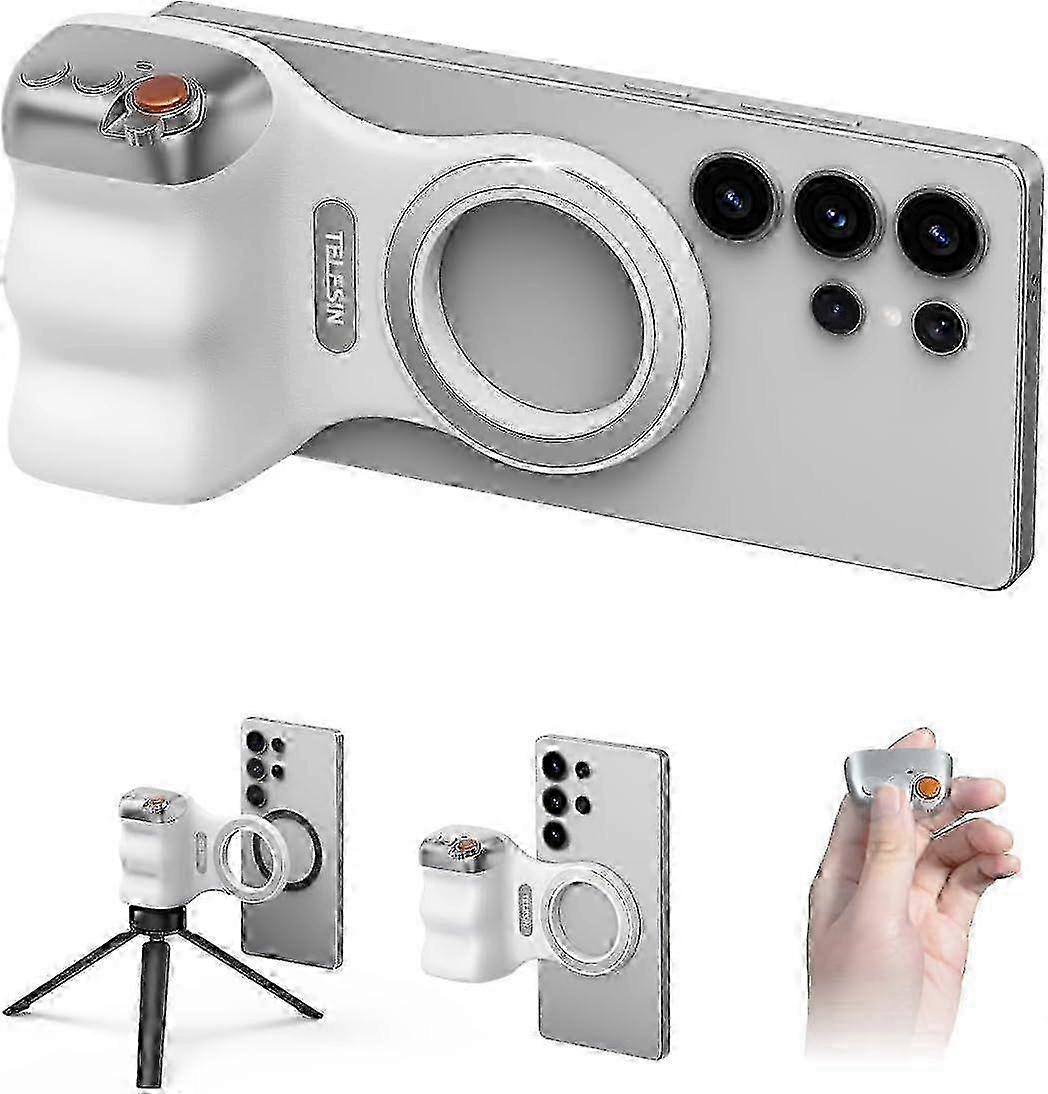 Magnetic Phone Camera Grip for iPhone/Android Fun Shot with Detachable Wireless