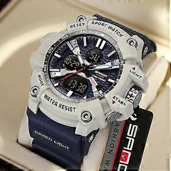 Montre homme étanche, montre de sport numérique, montre militaire numérique pour homme, alarme, rétroéclairage, grand cadran classique