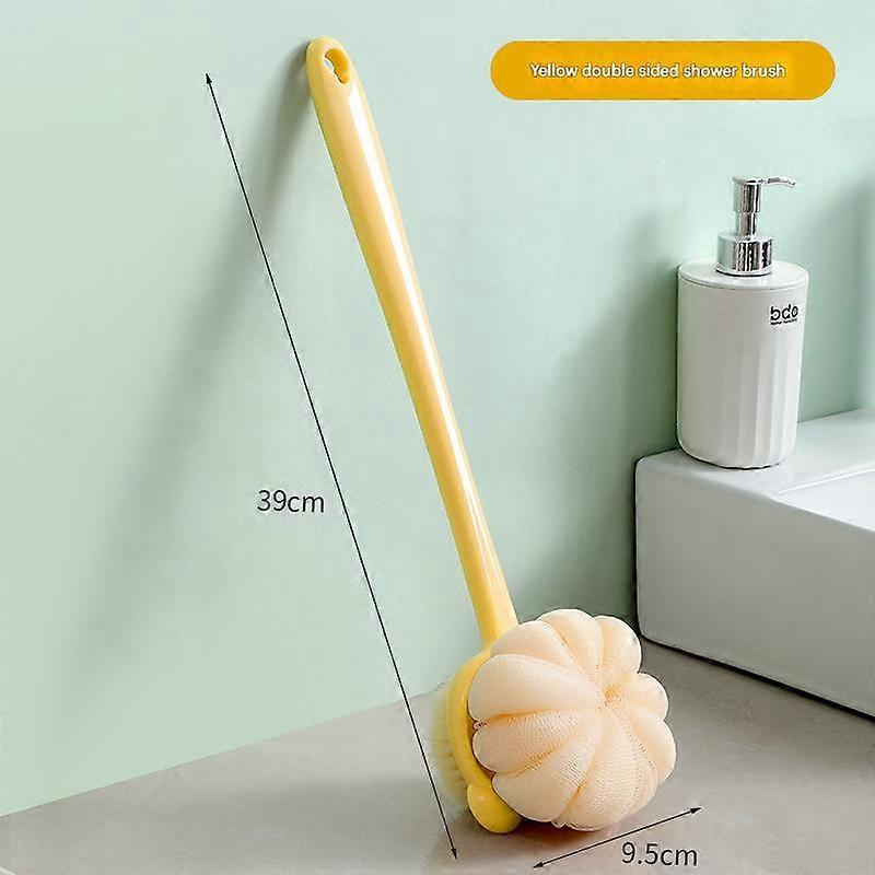 Back Scrub Brush, Long Handle, Soft Bristle For Back Cleaning, Bathing