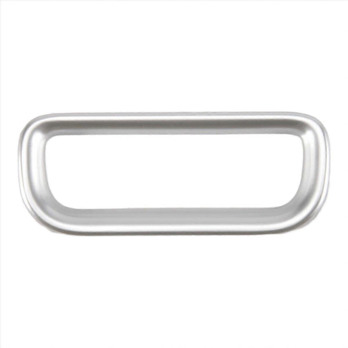 Car Hazard Emergency Light Frame Warning Lamp Switch Silver