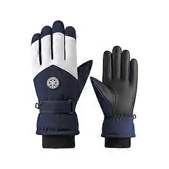 3 pezzi di guanti invernali da donna e uomo, guanti da sci termici per il freddo, caldi, impermeabili, touchscreen per la corsa e lo sci