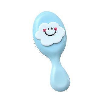 Mini haarborstel voor meisjes met zachte borstelharen, hoofdmassage, cartoon groente- en dierenhaar, ontwarrende stylingkam, haarverzorgingsaccessoires voor kinderen
