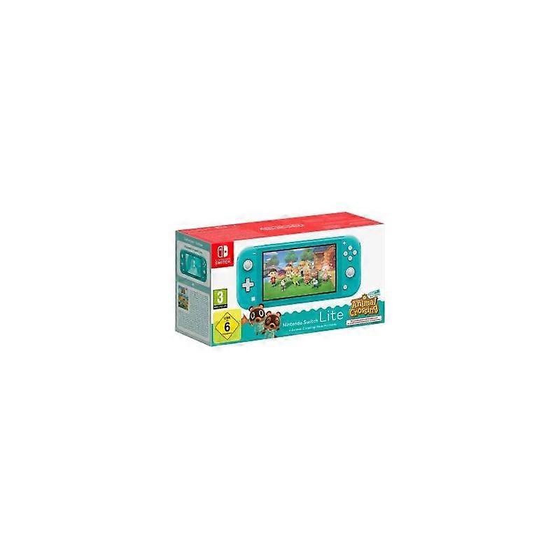 Switch Lite Console Animal Crossing Turquoise