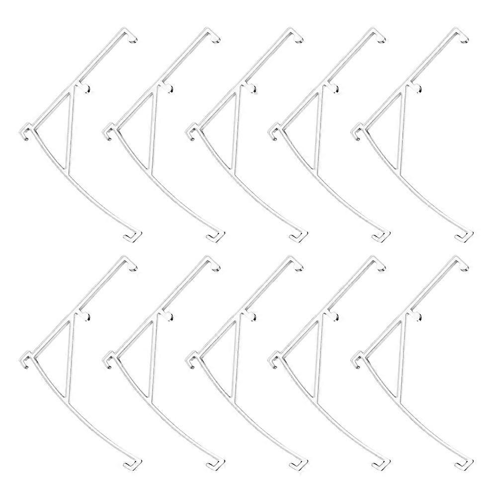Plastic Vertical Blind Brackets for Easy Installation 10Pcs Set