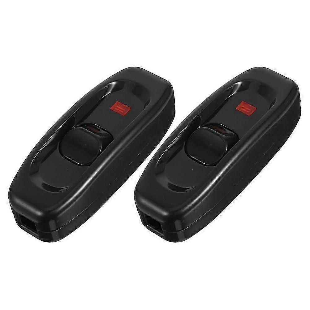 Push Button Switch Replacement Lamp Cord Switch for Bedside Lamp 2Pcs