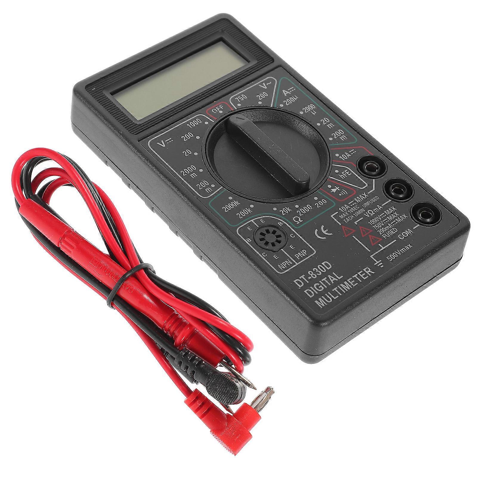 Multimeter Tester Voltmeter Multifunctional Digital Meter Portable Electricians Tool