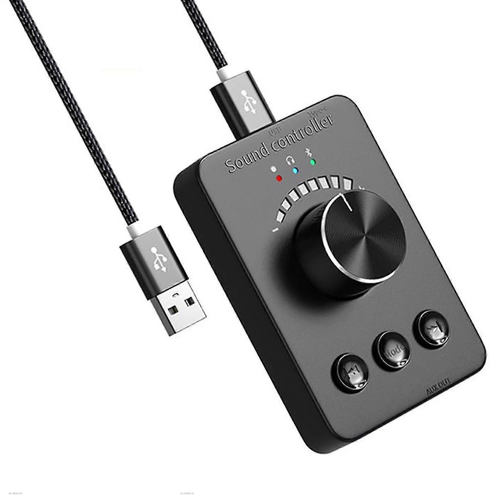 Controller del volume USB, scheda audio USB, (per Windows Xp e versioni successive