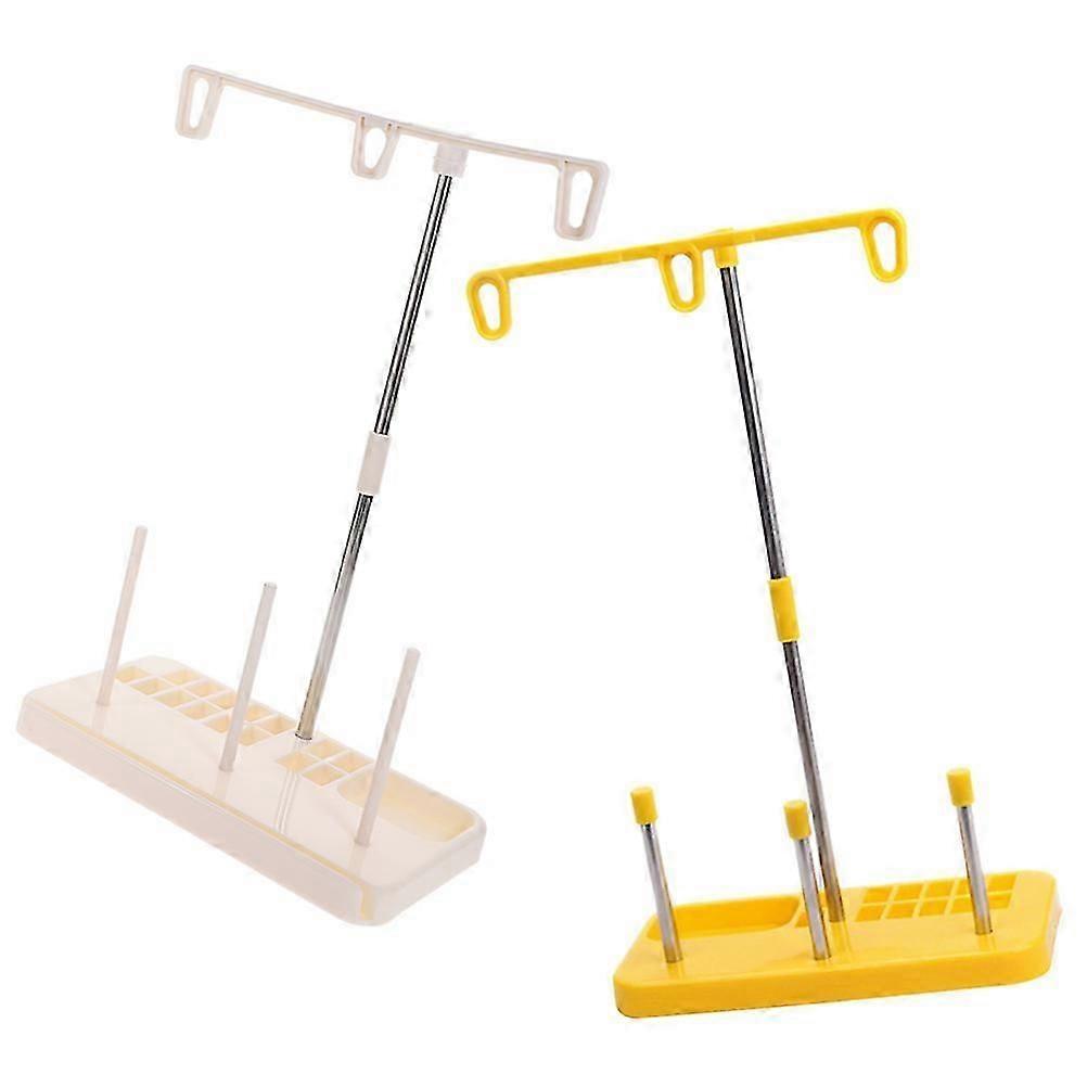 Sewing Thread Stand Cone Holder for 2Pcs Thread Storage Organizer