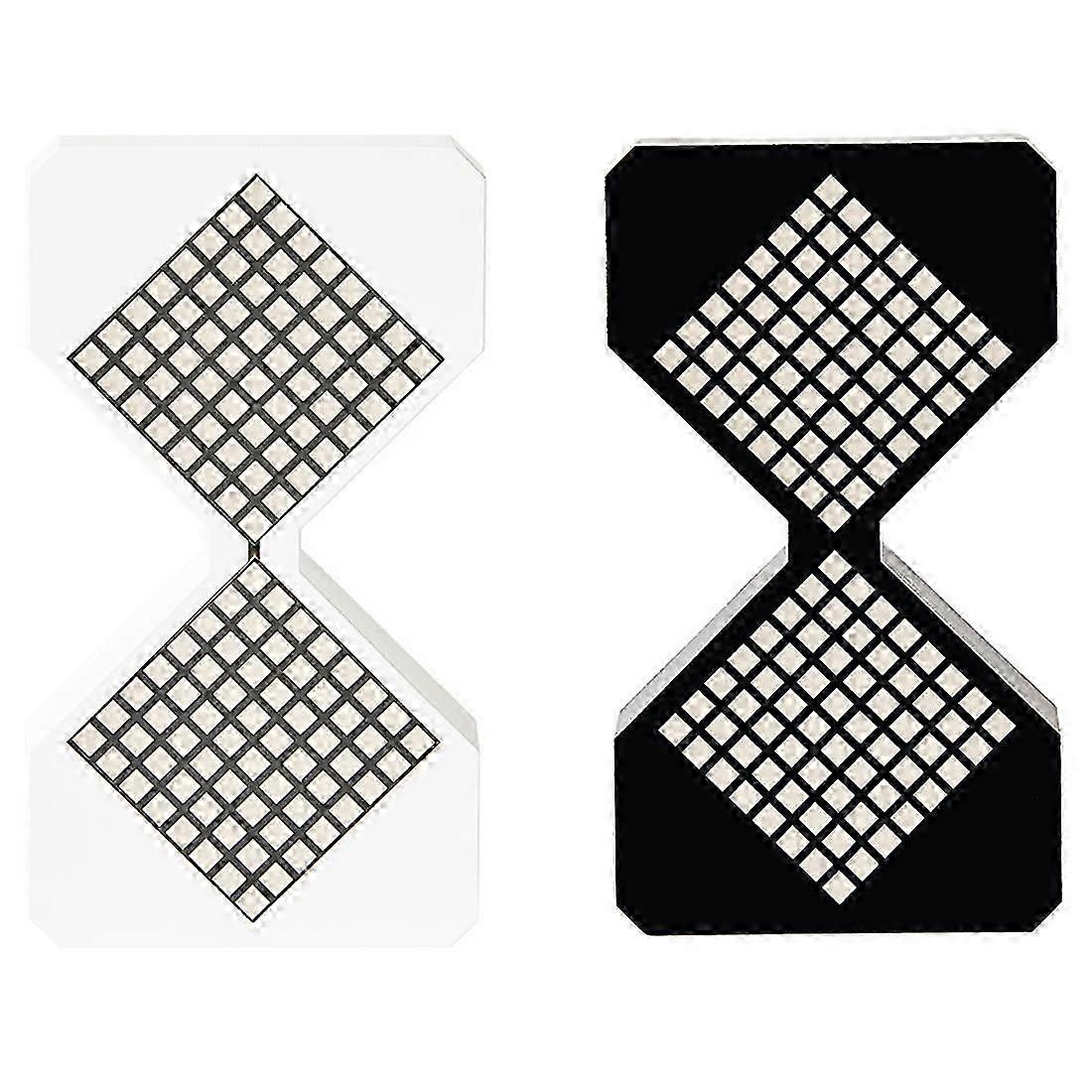 Electronic Sensing Hourglass Timer Home Desktop Decompression Ornament Small Sand Timer compatible withOffice Decor 2pc