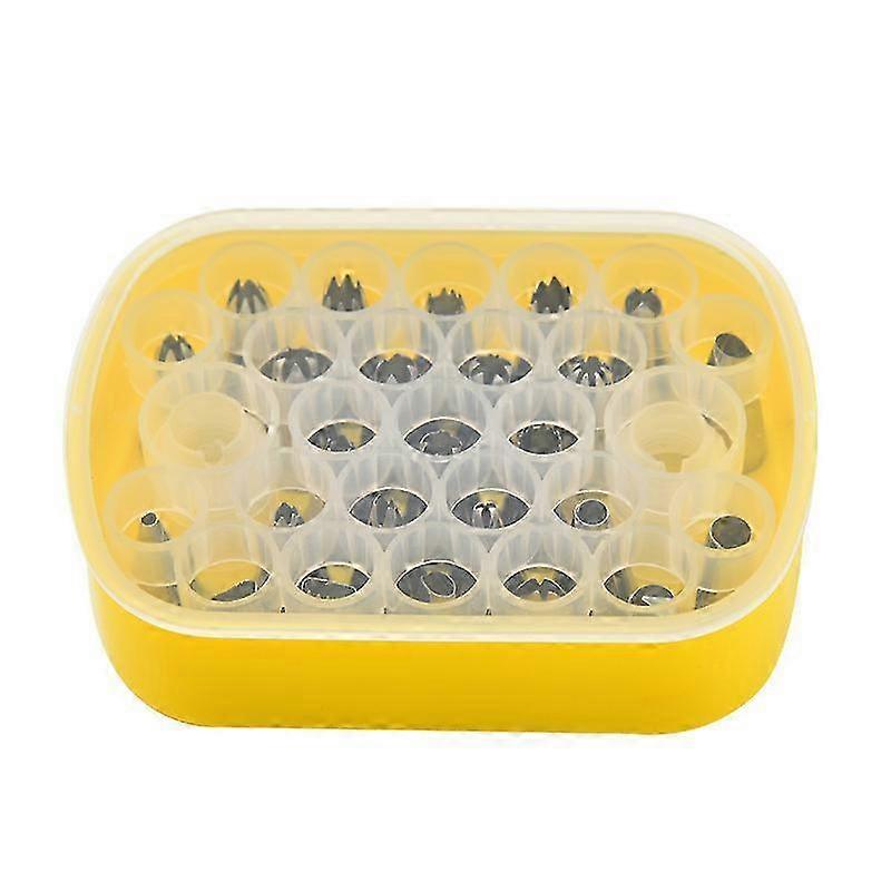 with 25-pack - Kit cake decorating tips