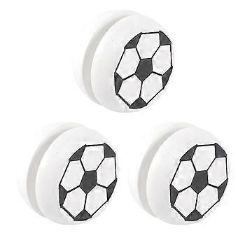 3pcs Wooden Yoyo Toys Kid Educational Playthings Creative Wood Kid Yoyo Toys Thread Control Toys (White Football)