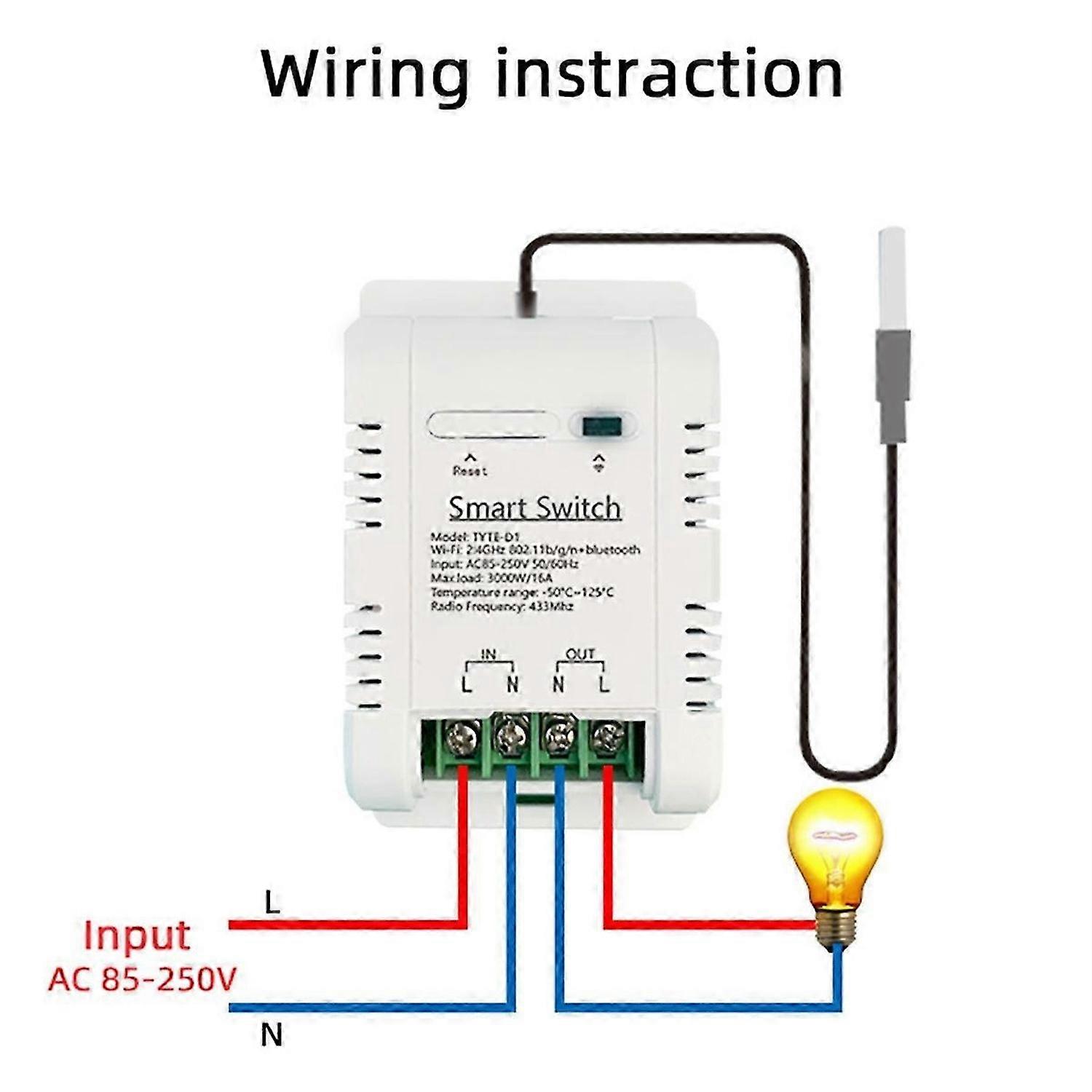 RF433 Afstandsbediening Afstandsbediening Spraakcontroller D