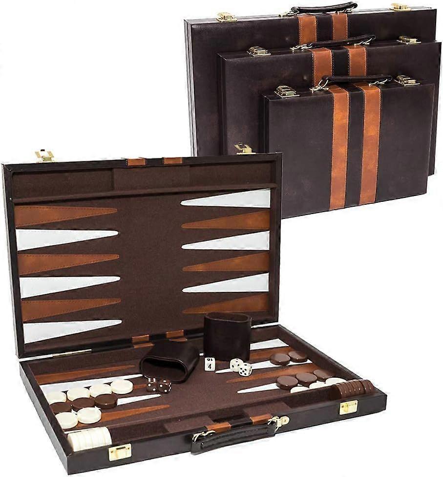 Tompkins Square Backgammon Set - Available in Small, Medium and Large Sizes