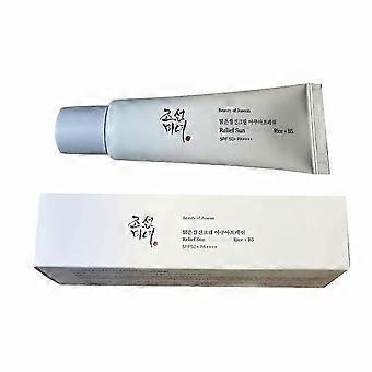 50ml Rice Sunscreen Broad Spectrum UVA/UVB Protection Lightweight Cream for Sensitive Skin