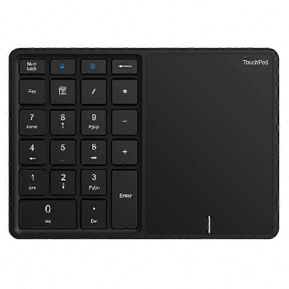 Dual USB & Bluetooth Wireless Connectivity 22-Key Numeric Keypad, Toucad Digital Number Pad