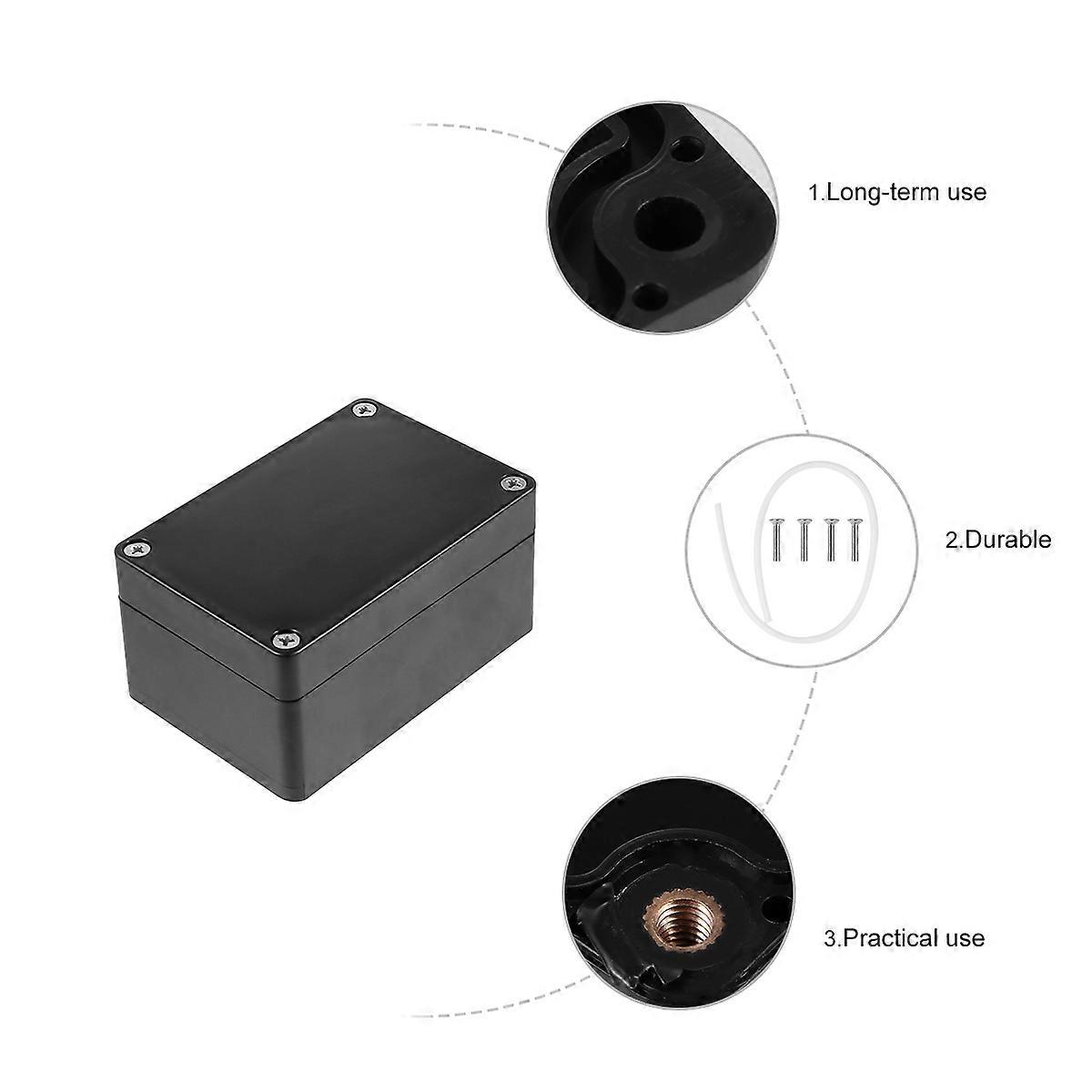 ABS Plastic Waterproof Junction Box for Electronic Instrument Projects 2Pcs