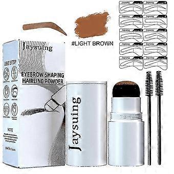 Jaysuing Eyebrow Printing Set Eyebrow Powder Hairline Portable Eyebrow Repa Style 3-