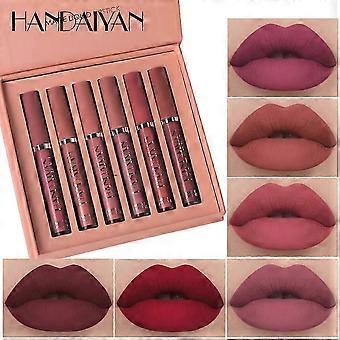 HANDAIYAN 6 PCS/Set Liquid Lipstick Lip Gloss Matte Long Lasting Lip Makeup~ Best Seller_i*