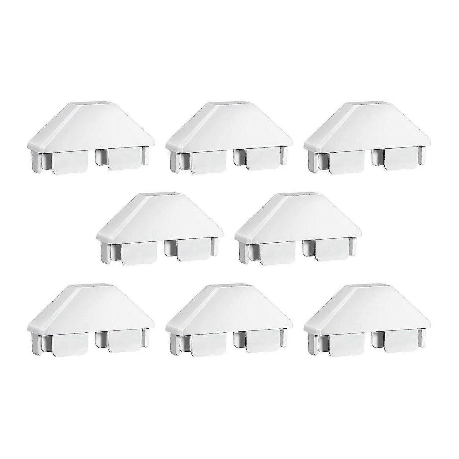 3 Inch PVC Pointed Fence Post Caps
