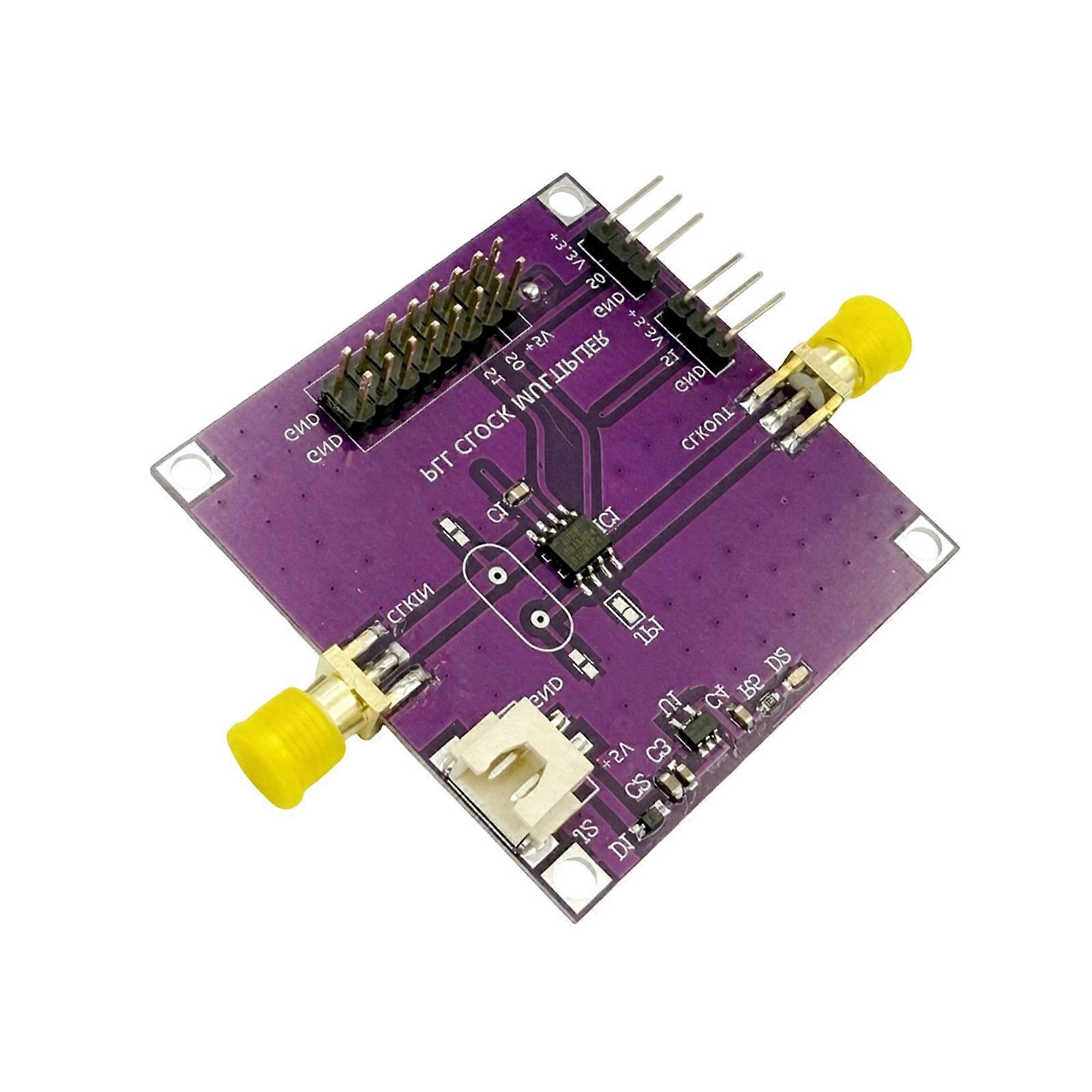 Clock Timing Module with Signal Connection Layout, ICS511 PLL Design and Header Access for FPGA Development and Microcontroller Timing Checks