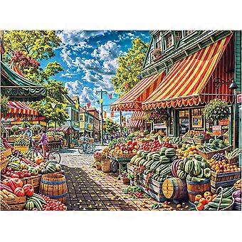 Jigsaw Puzzle Scenic Summer Gift Fruit Market HAA720