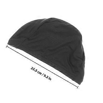 Quick Dry Caps Inner Liner Polyester Sweat Absorbing Windproof Ear Protection for Cycling Sports Warmth, Dark Grey