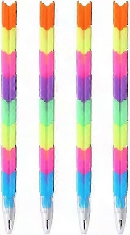 Refillable Stackable HB Pencils Set
