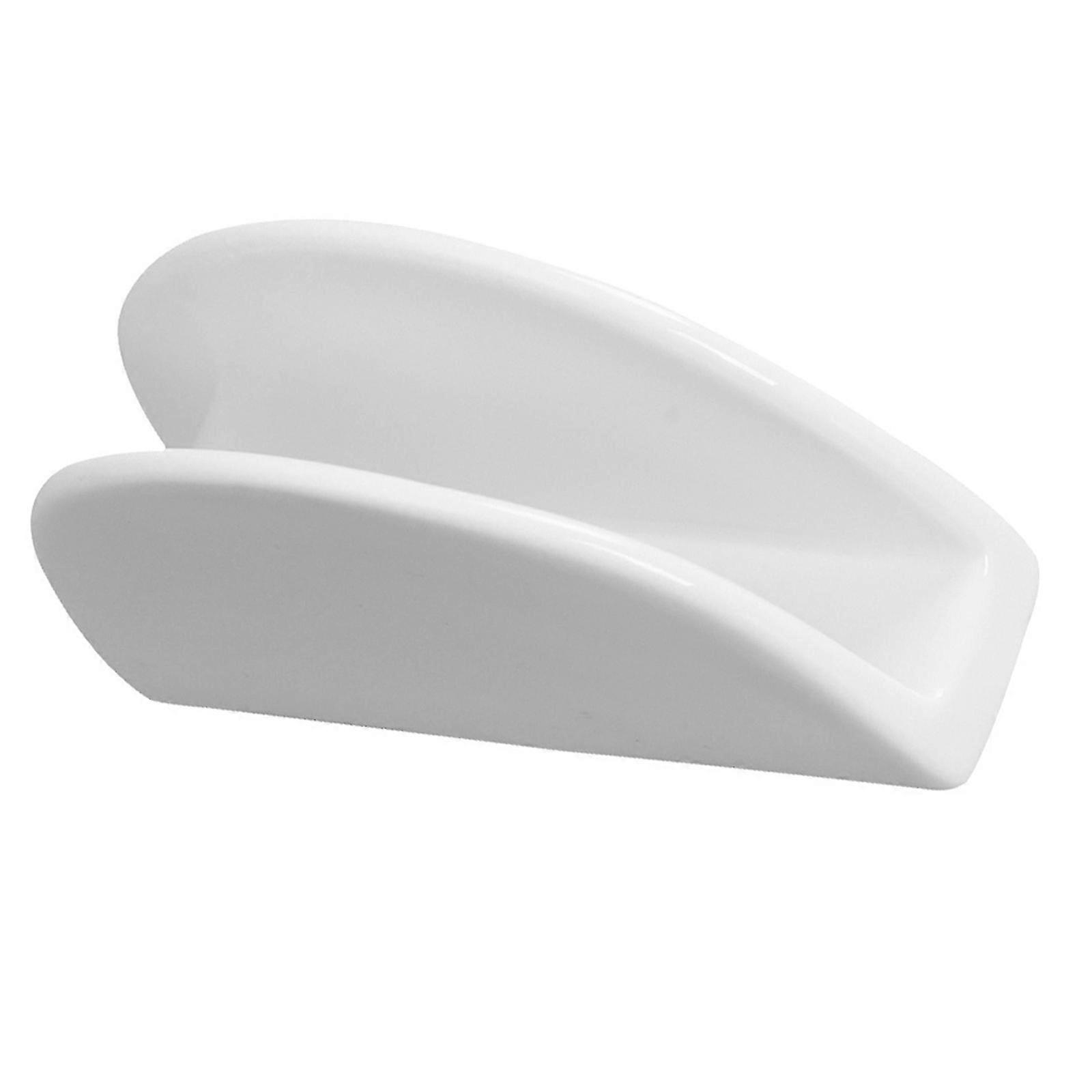 White Ceramic Napkin Dispenser