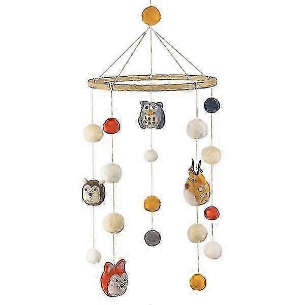 Wool Felt Animal Wind Chime