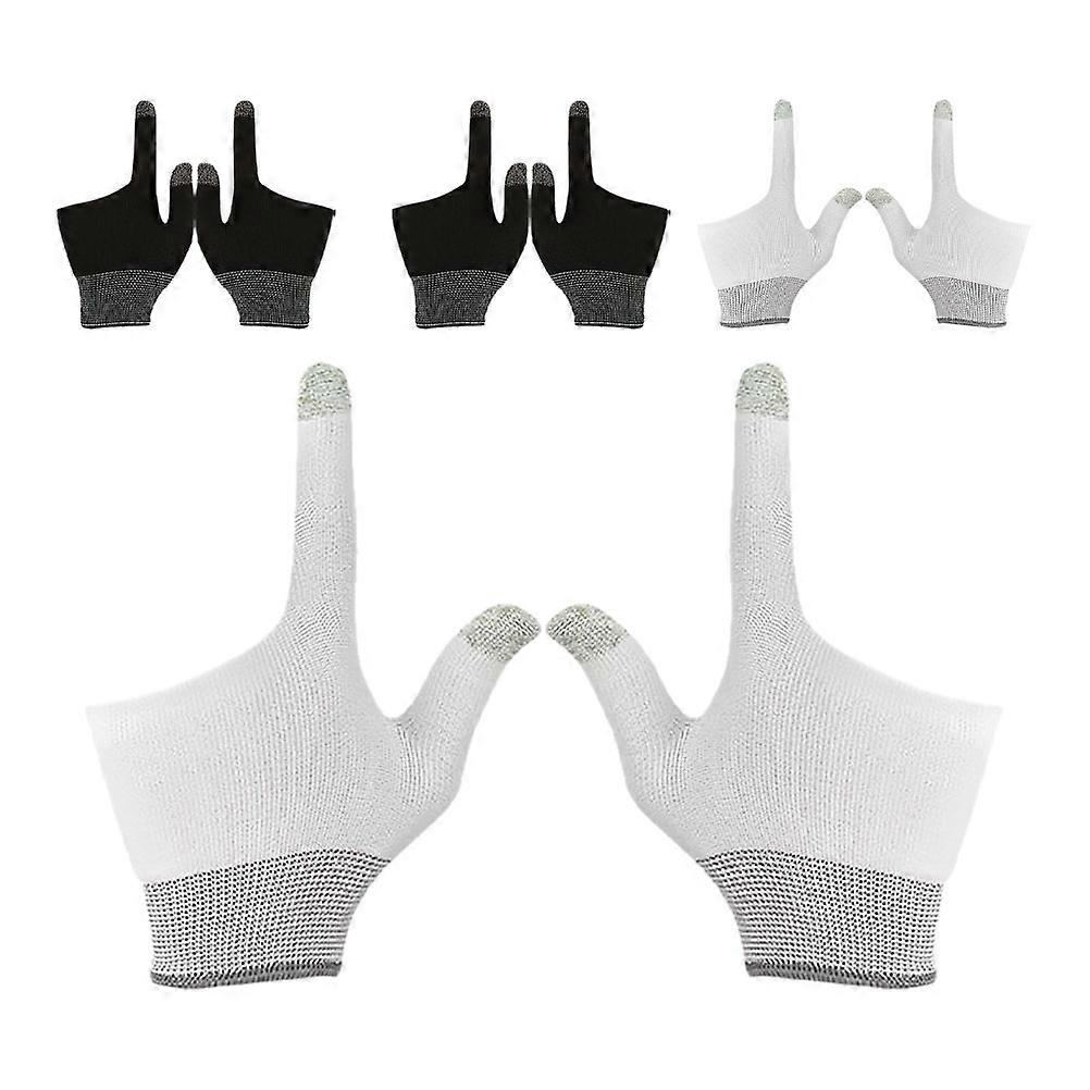 Gaming Gloves for Improved Precision Two-Finger 8Pairs Touchscreen Set