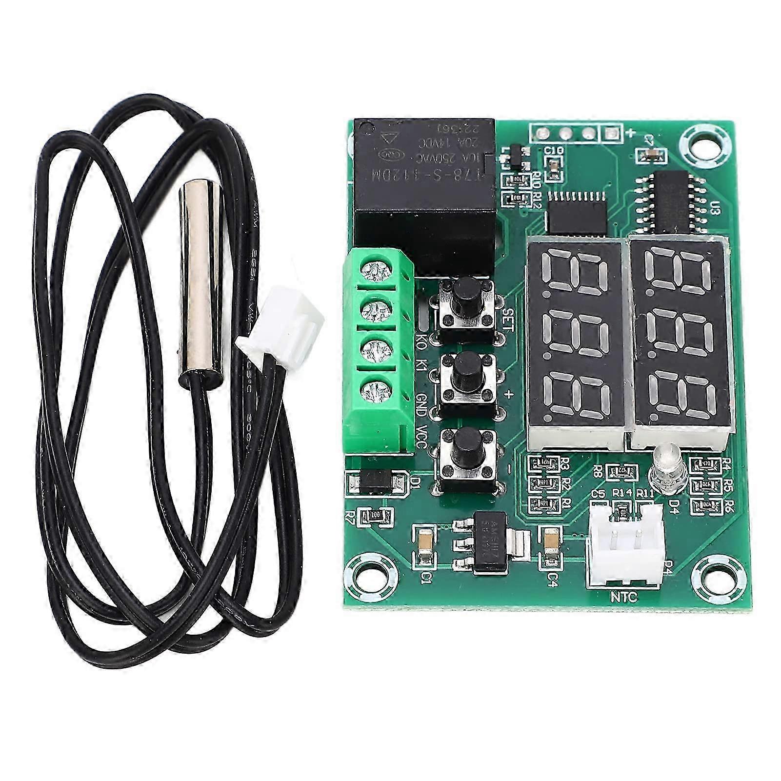 Dual Screen 12V Digital Thermostat
