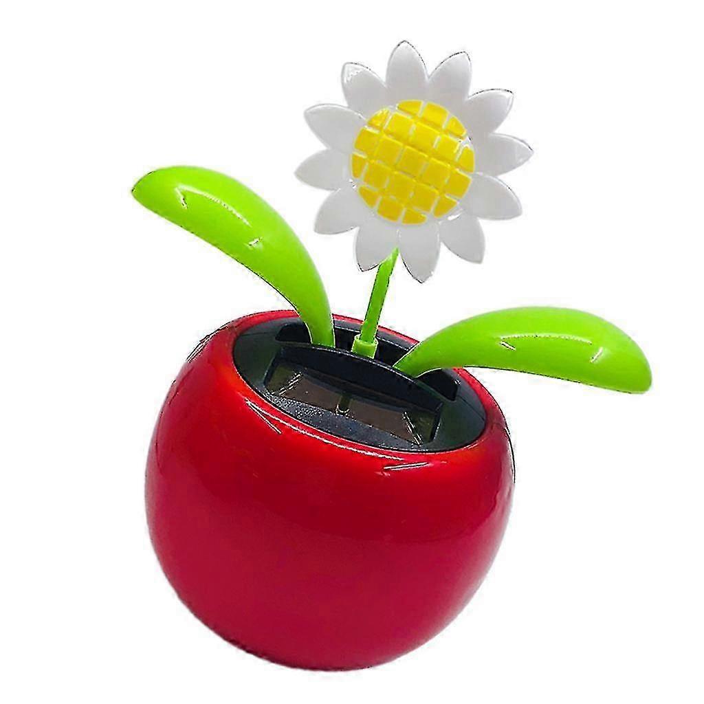 Solar-Powered Swinging Bear Ornament
