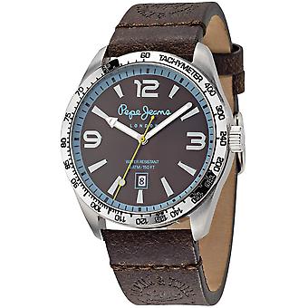 Pepe jeans watches joshua Watch for Quartz Analog Man with Cowhide Bracelet R2351119003