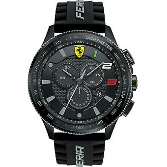 Ferrari scuderia xx Japanese Quartz Analog Man Watch with Silicone Bracelet 0830243