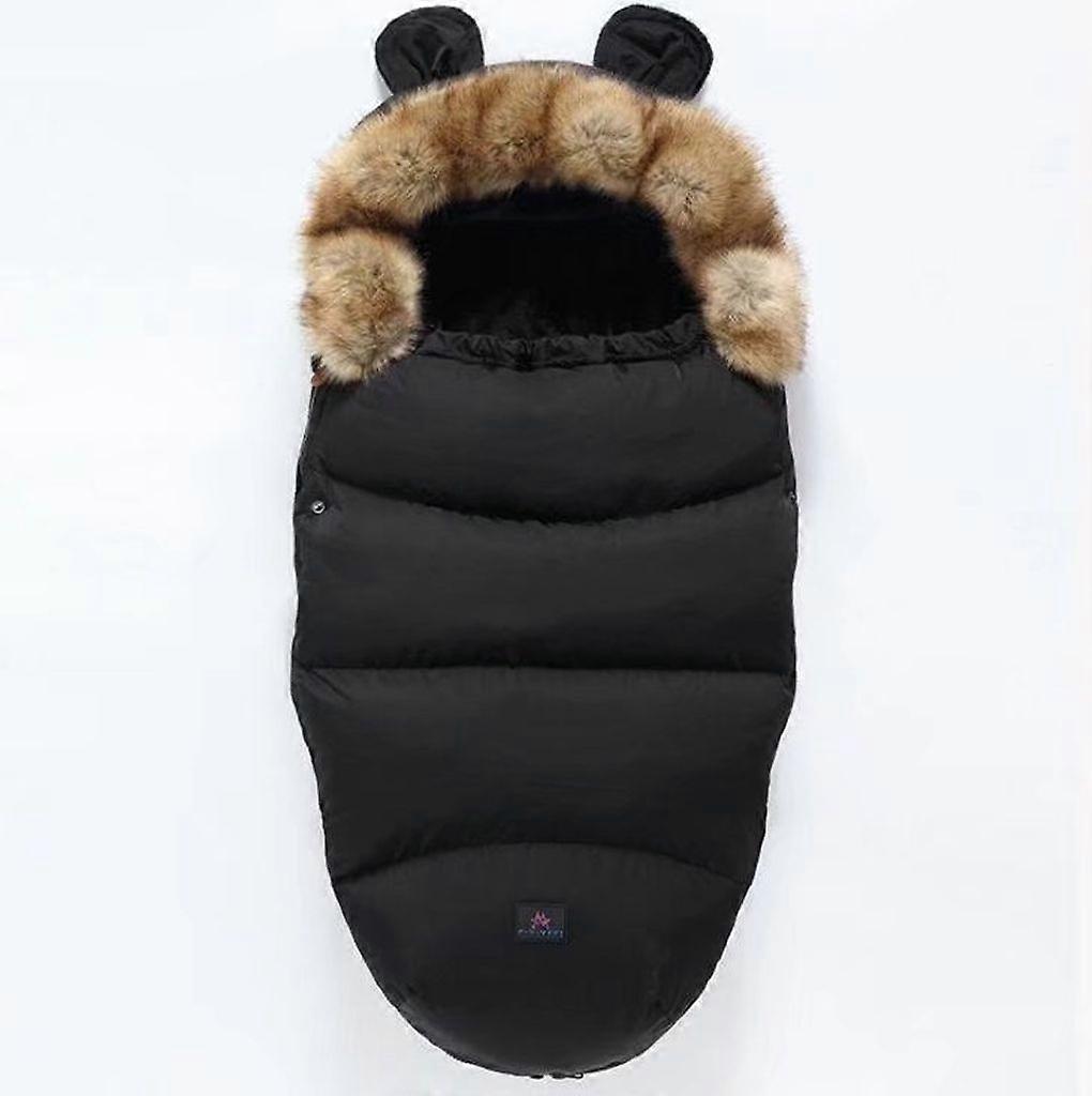 Temperature-Controlled Windproof Ultra-Soft Stroller Footmuff