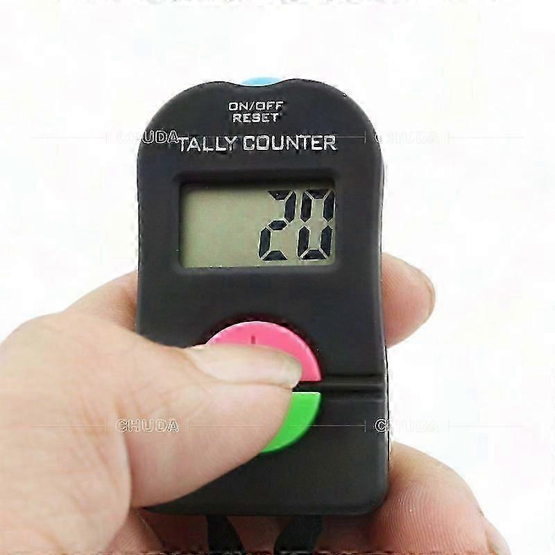 LED Digital Palm Clicker Counter