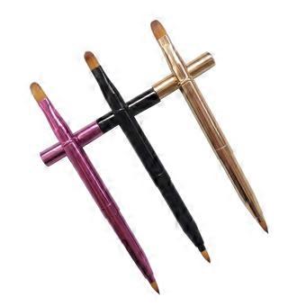 Lip Brush Dual Ended Concealer Brush for Professional Use 6Pcs