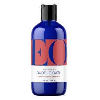 EO Products Bubble Bath Rose Geranium, 12 Oz