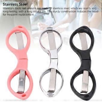 3pcs Nail Scissors Stainless Steel Scissors Multifunctional Manicure Tool for Travel
