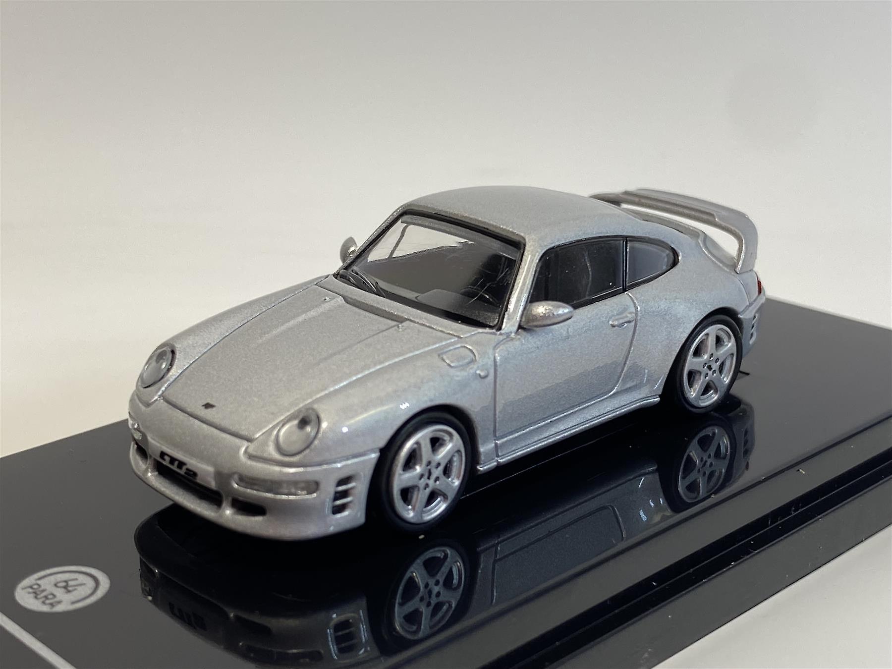 RUF CTR2 Silver LHD 1:64 Scale Paragon 55371