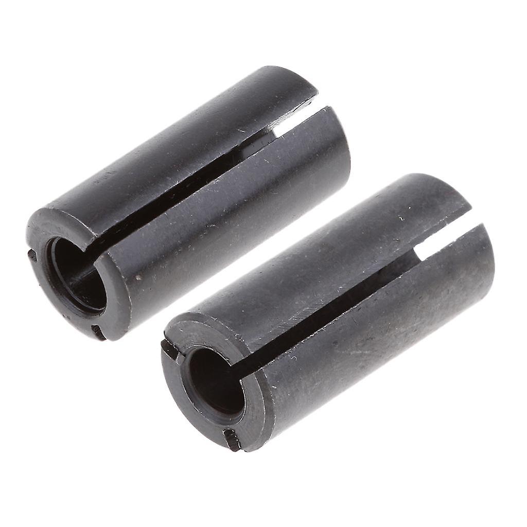 2Pcs High Precision Router Bit Collet Chuck Adapter CNC Tool NEW