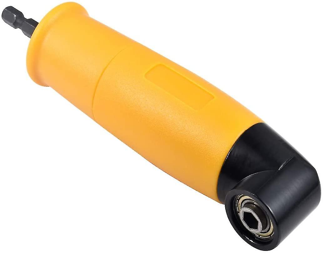 Pxcl Right Angle Drill 105 Degree Right Angle Driver Angle Extension Screwdriver Electric Drill 1/4inch Hex Socket Screwdriver Holder Adapter